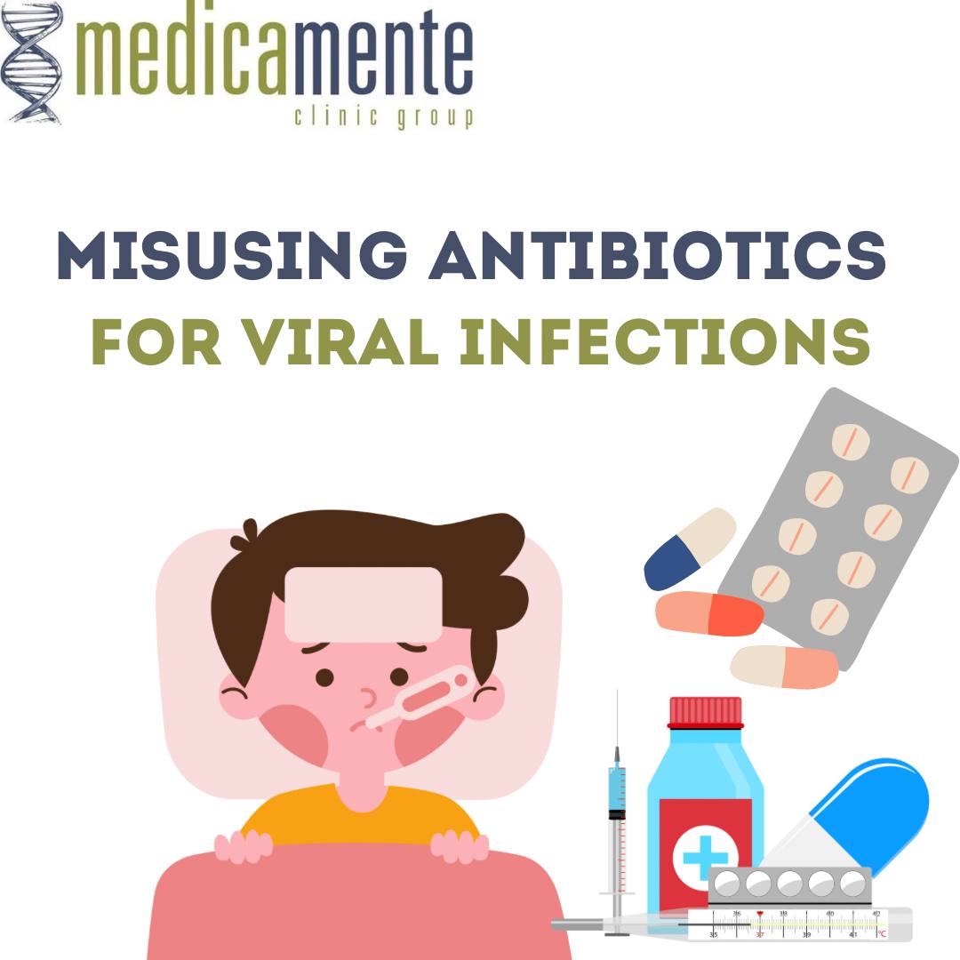 Misusing antibiotics for viral infections